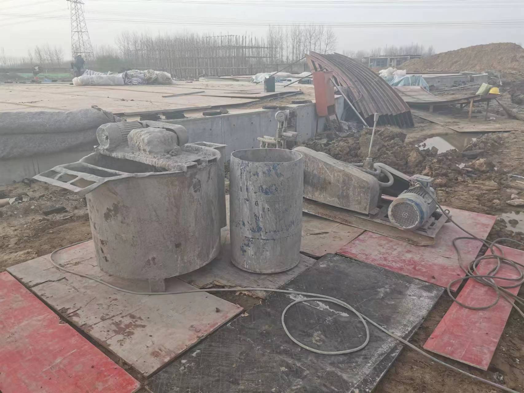 云溪设备基础注浆