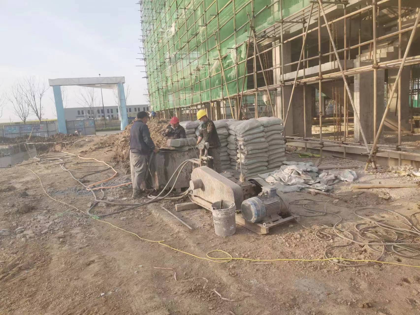 云溪别墅下沉注浆